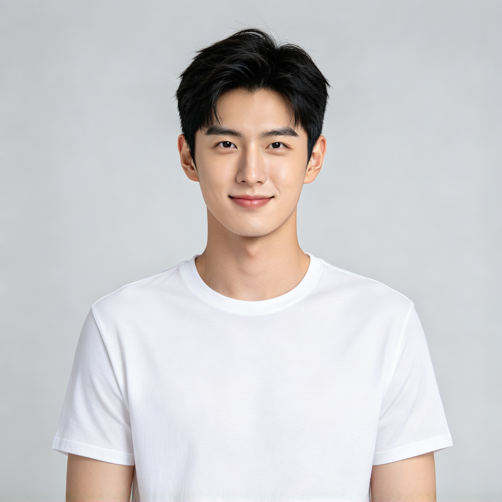 东亚青年男性
